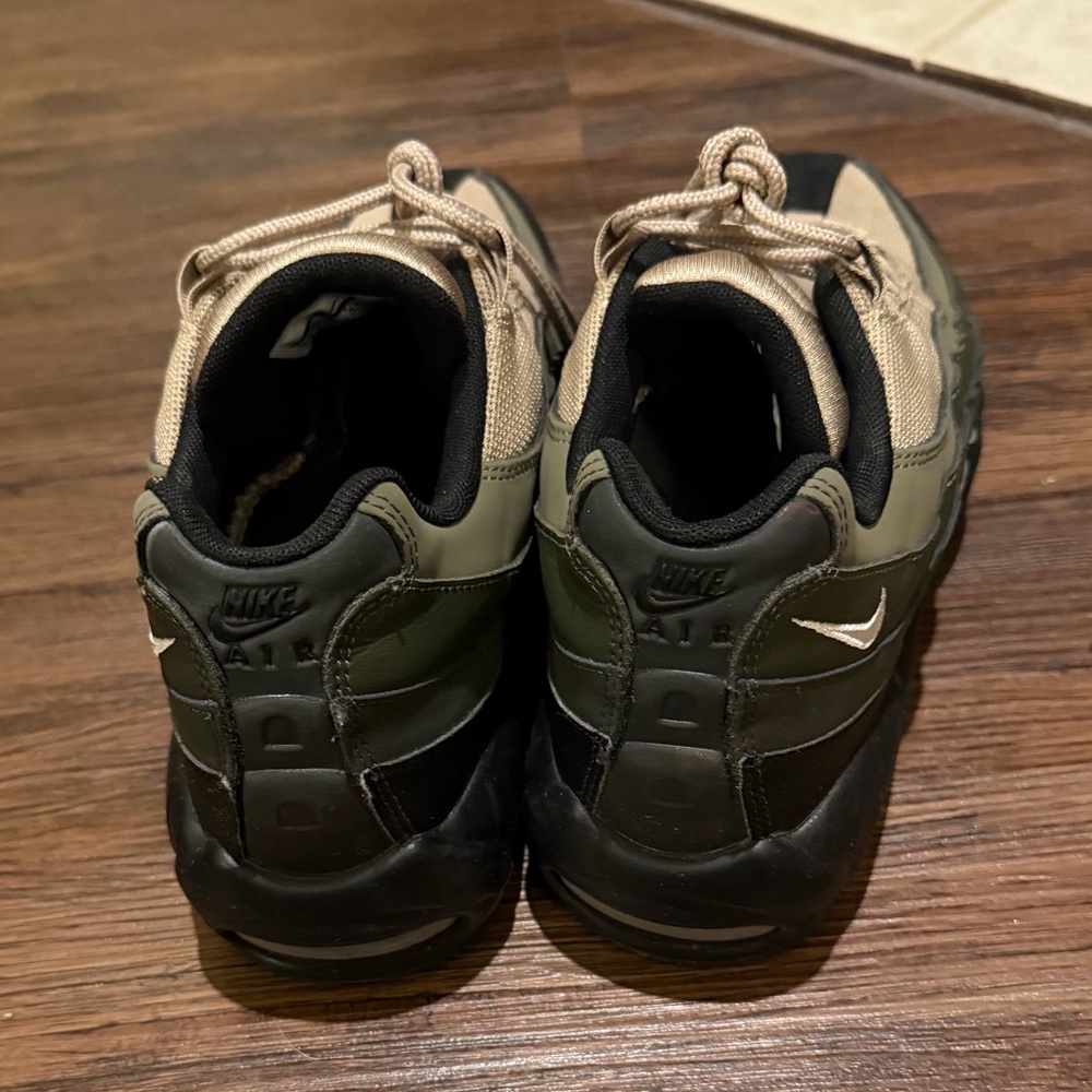 Nike Air Max 95 GS Khaki Sequoia - Picture 7 of 13